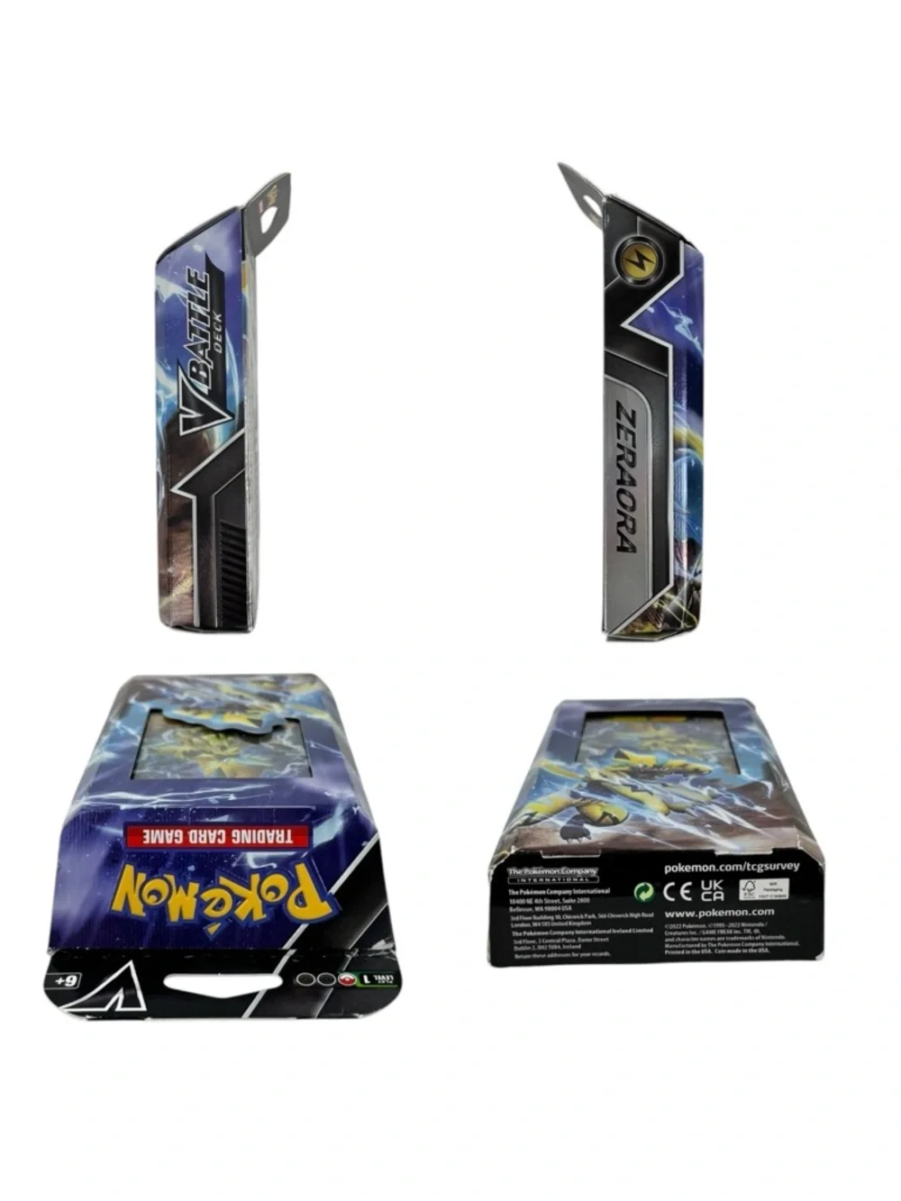 Pokémon TCG Zeraora V Battle Deck Lot of 2 Factory Sealed New Starter Deck